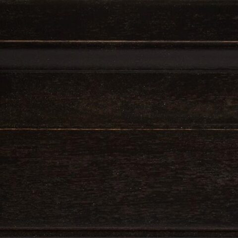 Alder black bean finish